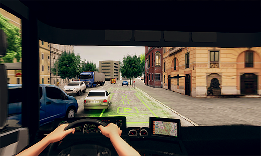 اسکرین شات 6 بازی Real Truck Driver: Parking School