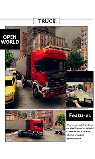اسکرین شات 1 بازی Real Truck Driver: Parking School