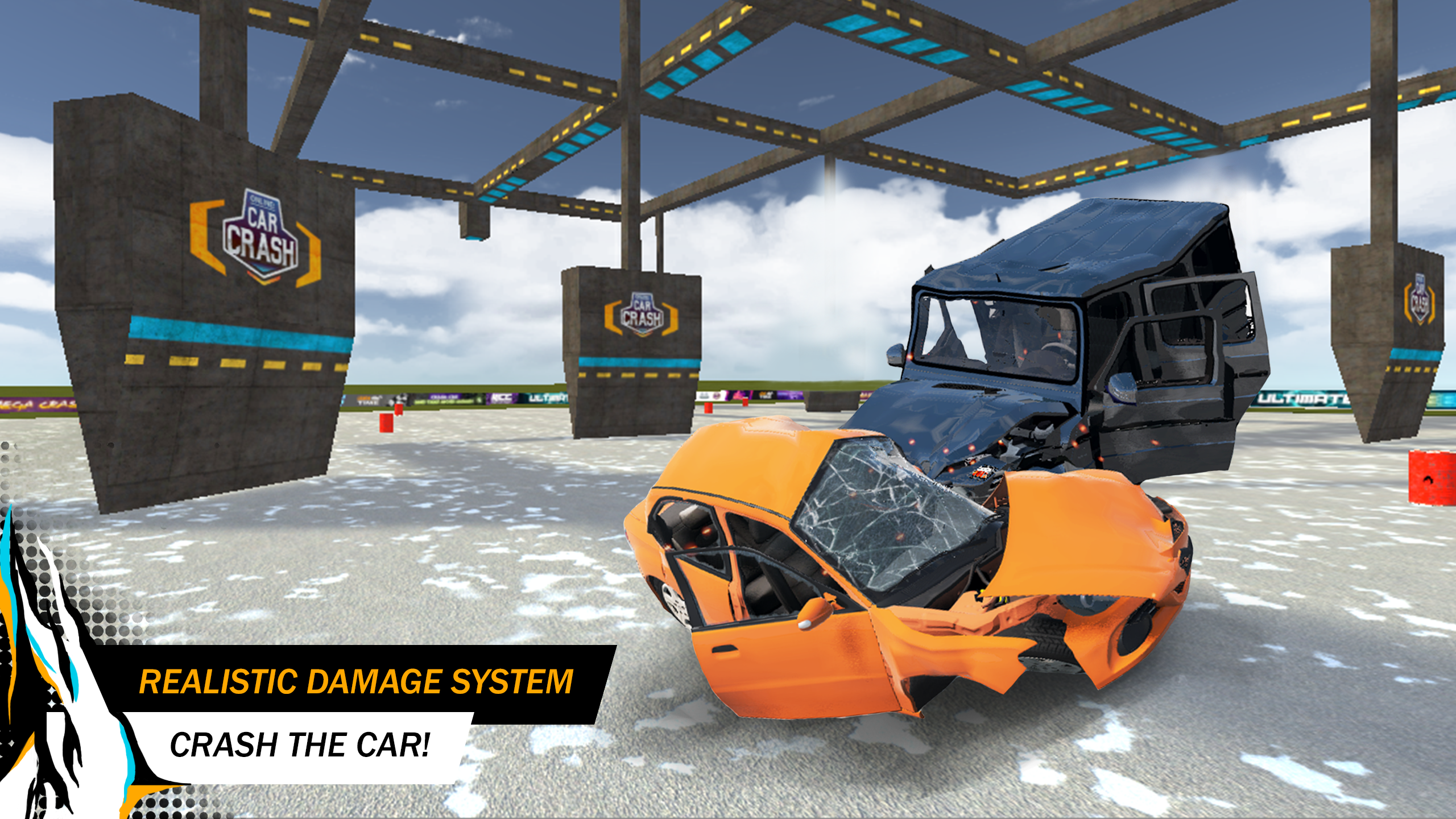 اسکرین شات 5 بازی Car Crash Online