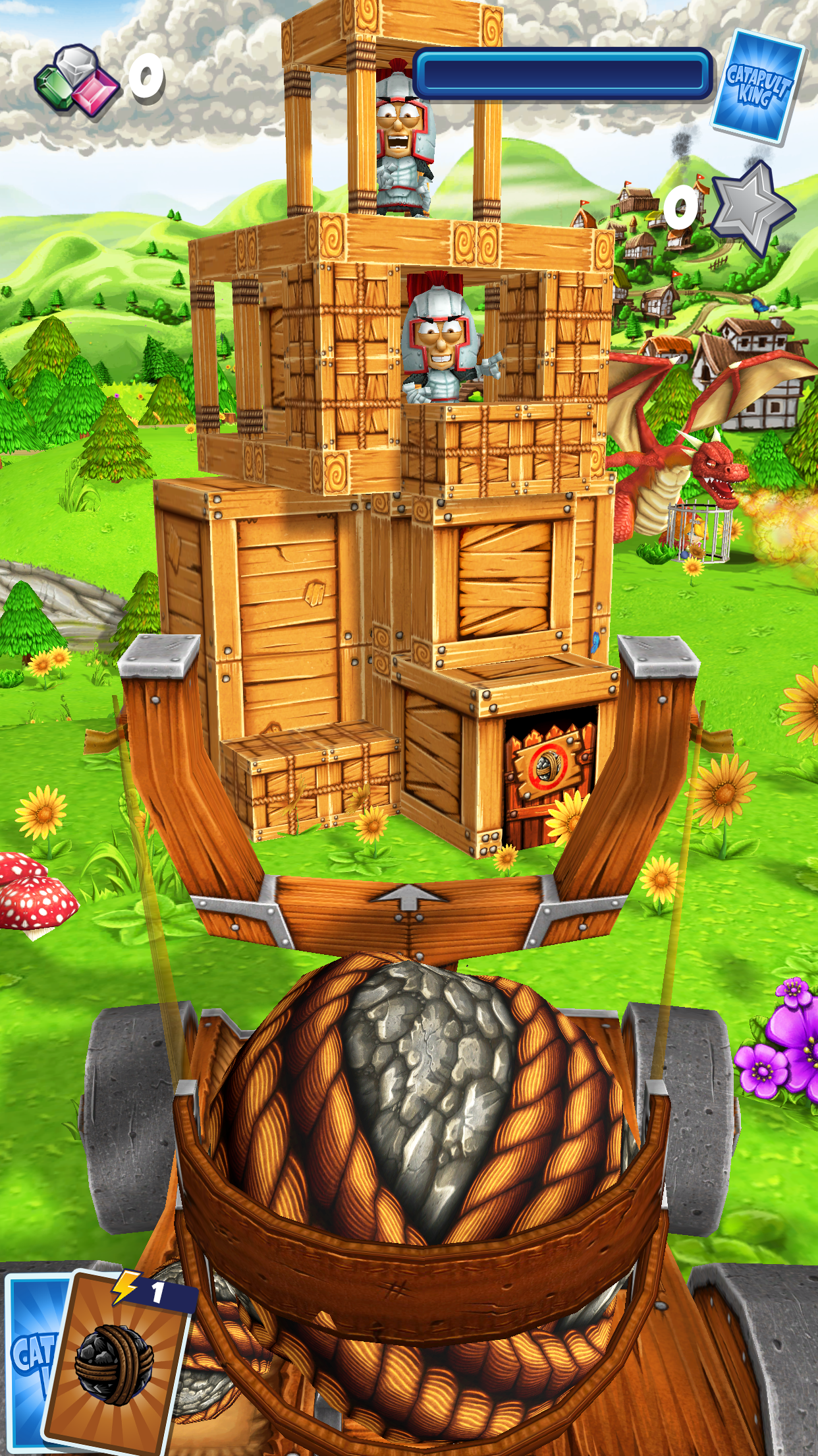 اسکرین شات 1 بازی Catapult King
