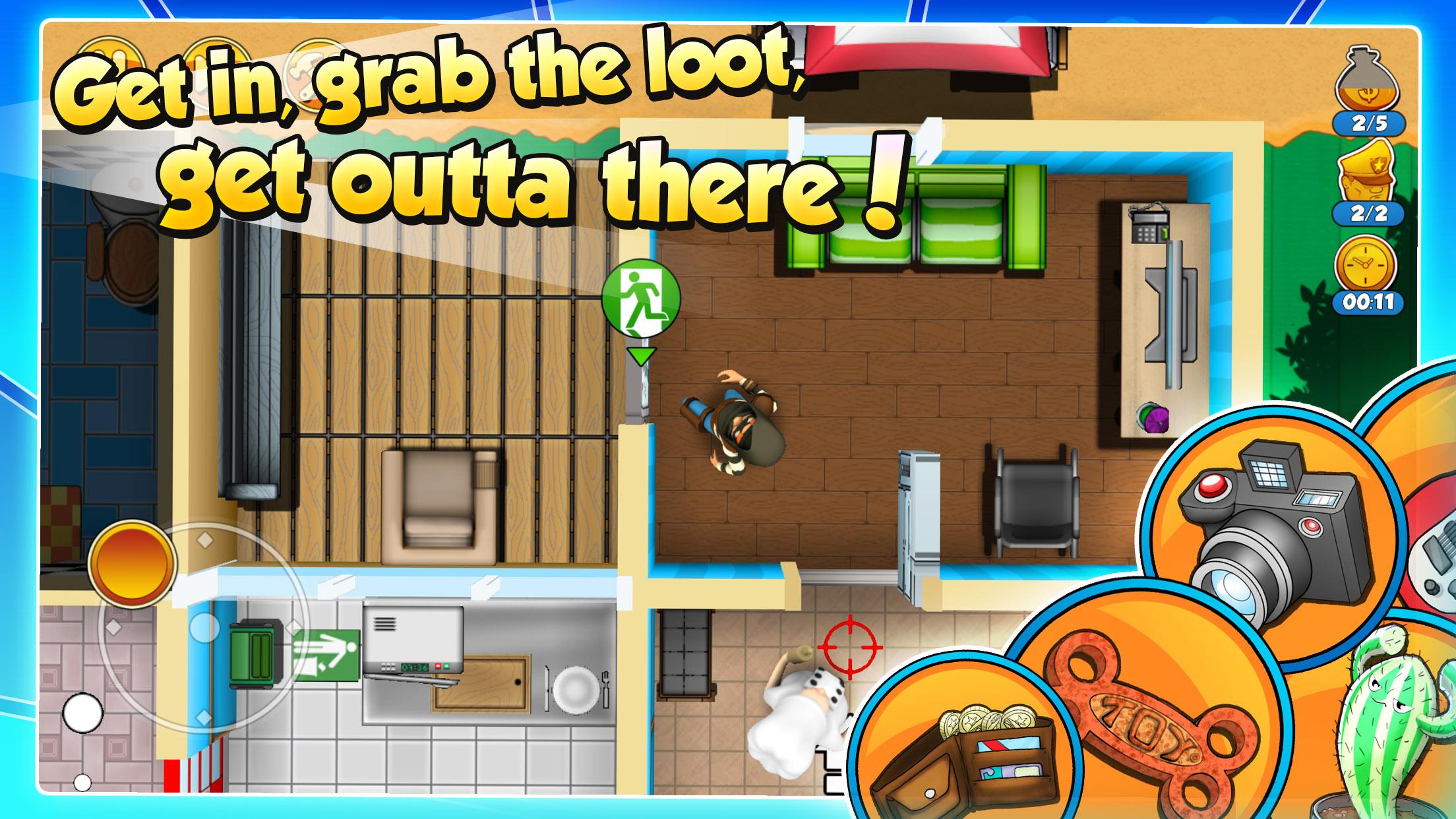 اسکرین شات 3 بازی Robbery Bob 2: Double Trouble