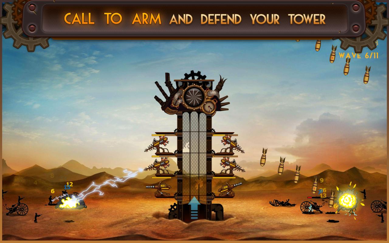 اسکرین شات 2 بازی Steampunk Tower