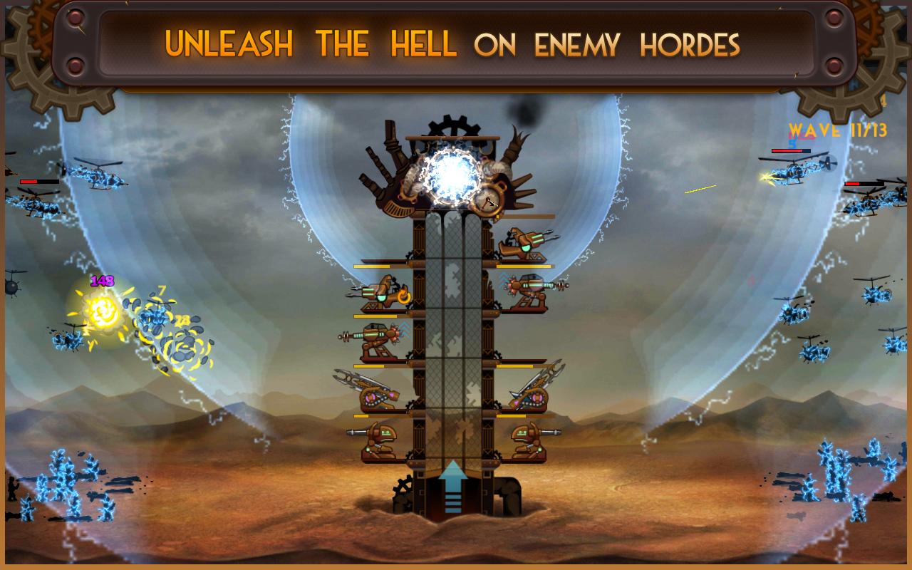 اسکرین شات 3 بازی Steampunk Tower
