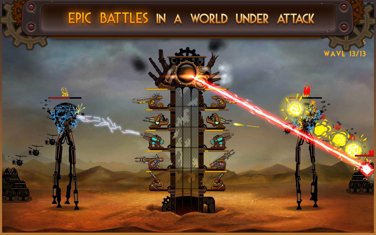 اسکرین شات 1 بازی Steampunk Tower