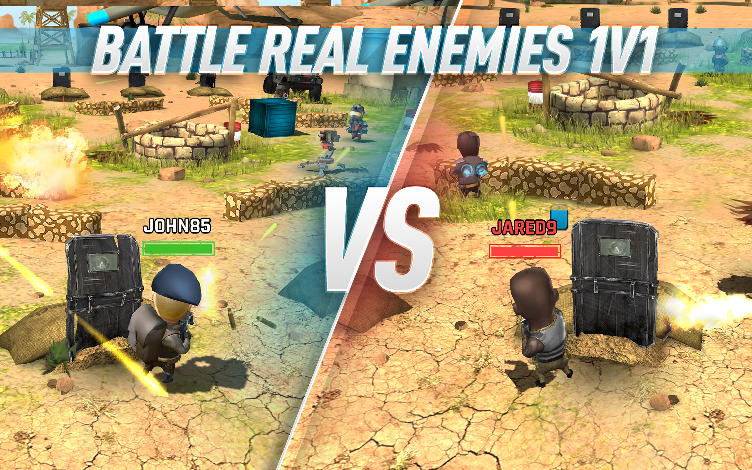 اسکرین شات 2 بازی WarFriends: PvP Shooter Game