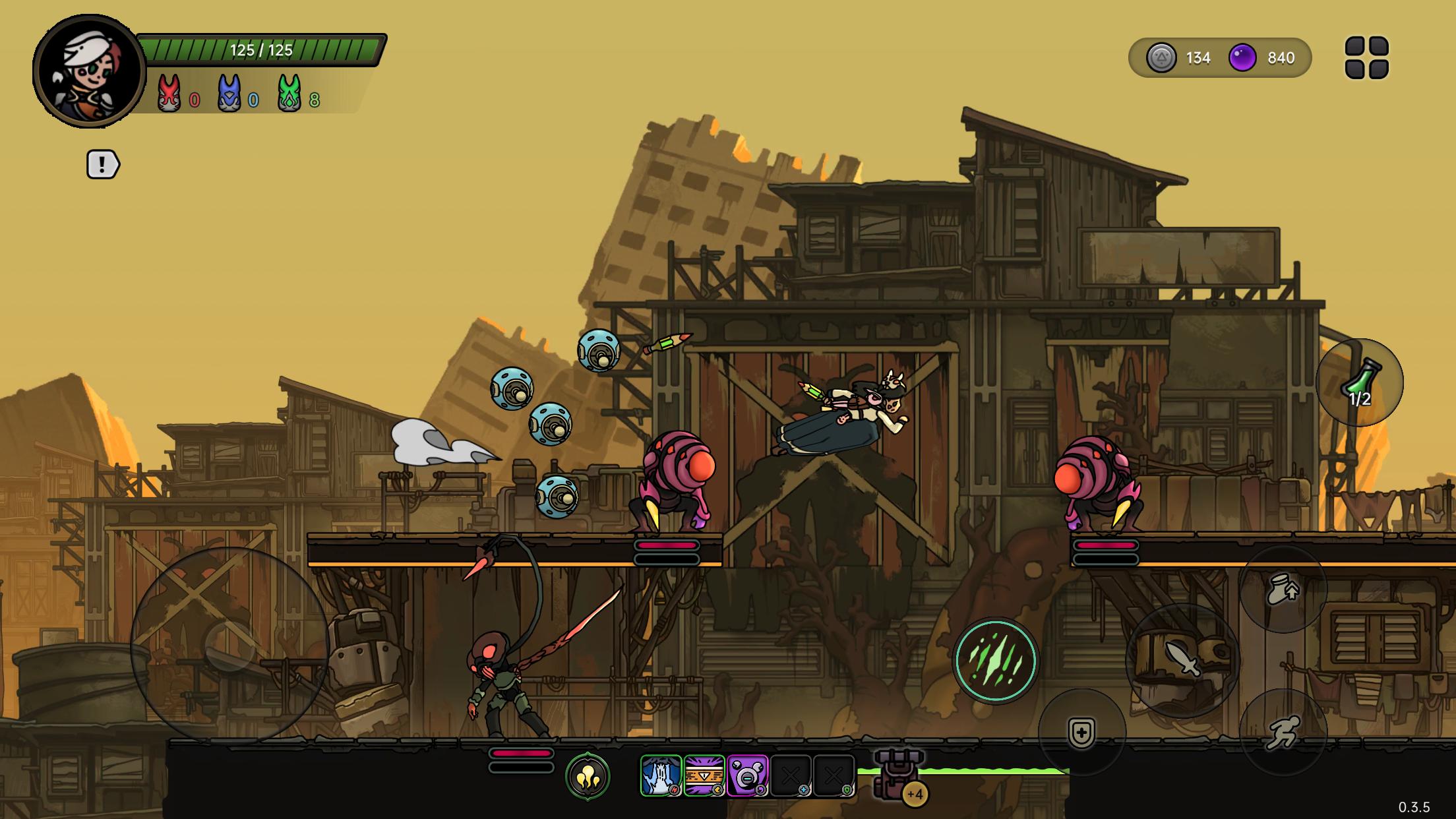 اسکرین شات 1 بازی PlatyGuard: Swarm Slayer