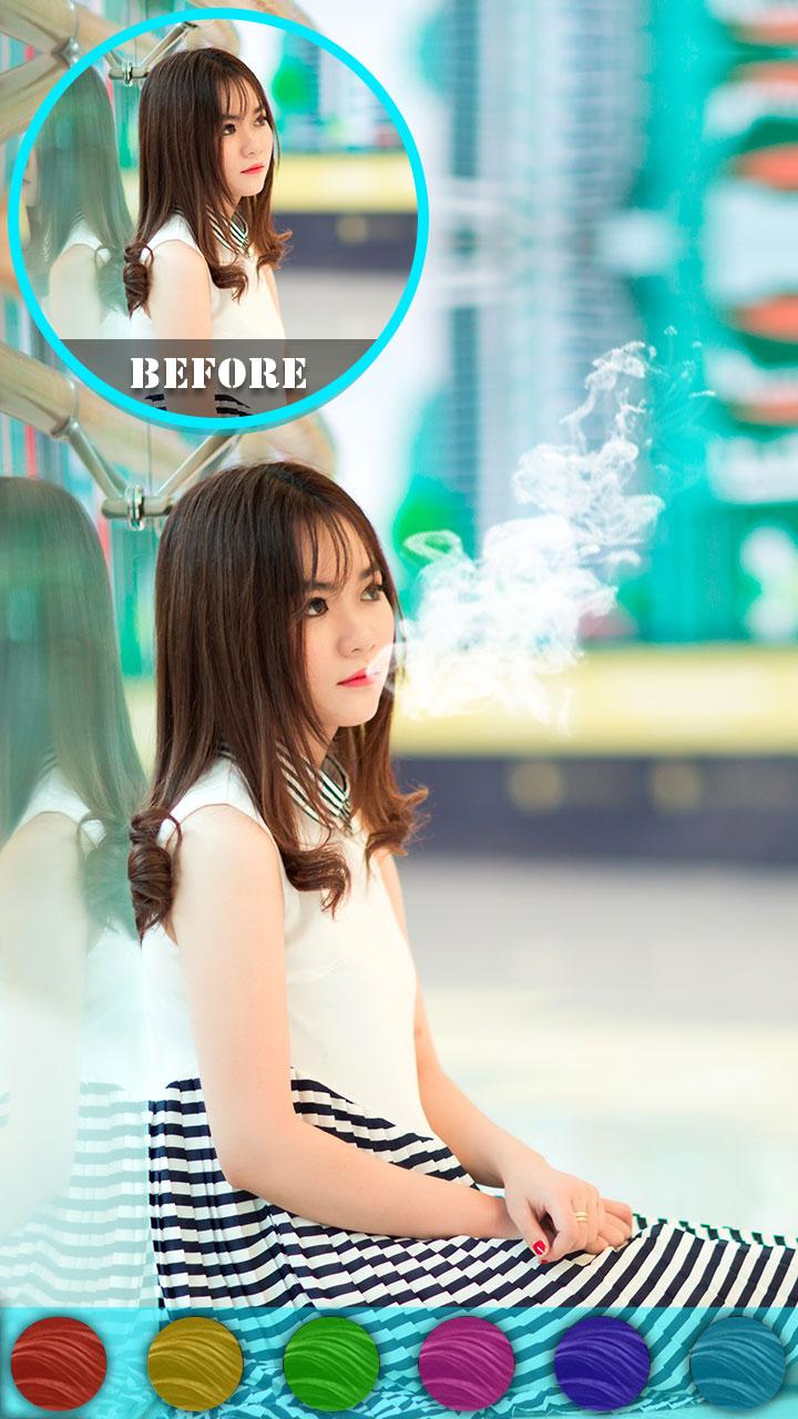 اسکرین شات 4 برنامه Smoke Effect Photo Editor