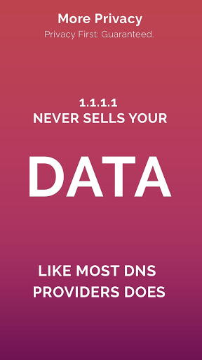 اسکرین شات 4 برنامه One DNS - Faster, Private Internet & Unblock Sites