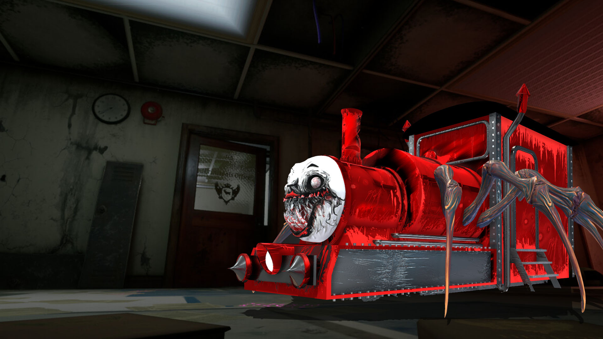 اسکرین شات 3 بازی Spider Train Monsters Survival