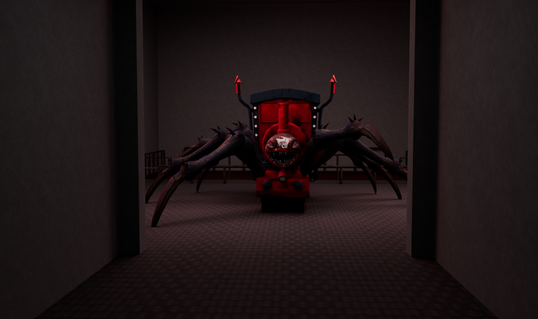 اسکرین شات 1 بازی Spider Train Monsters Survival