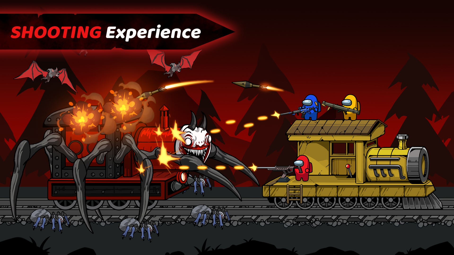اسکرین شات 1 بازی Choo Survival: Impostor Shoot