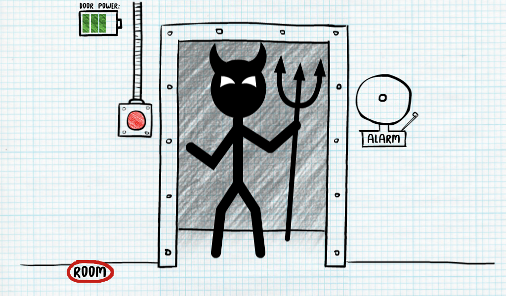 اسکرین شات 3 بازی Stickman Five Nights Survival