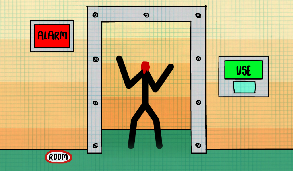 اسکرین شات 3 بازی Stickman Five Nights Survive 2