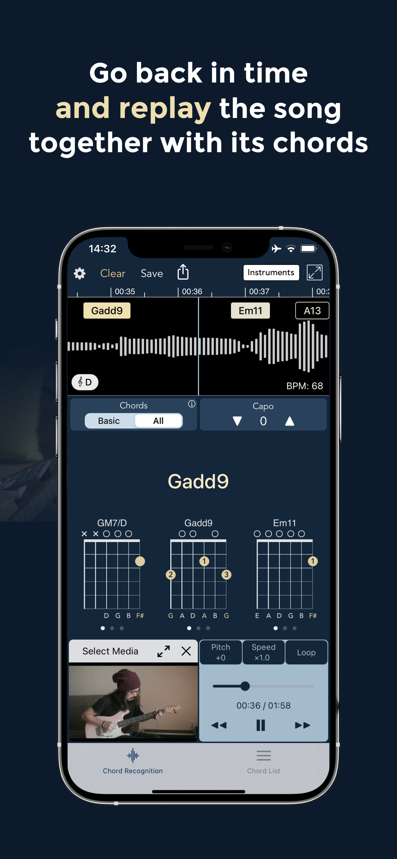 اسکرین شات 5 برنامه Chord ai - learn any song