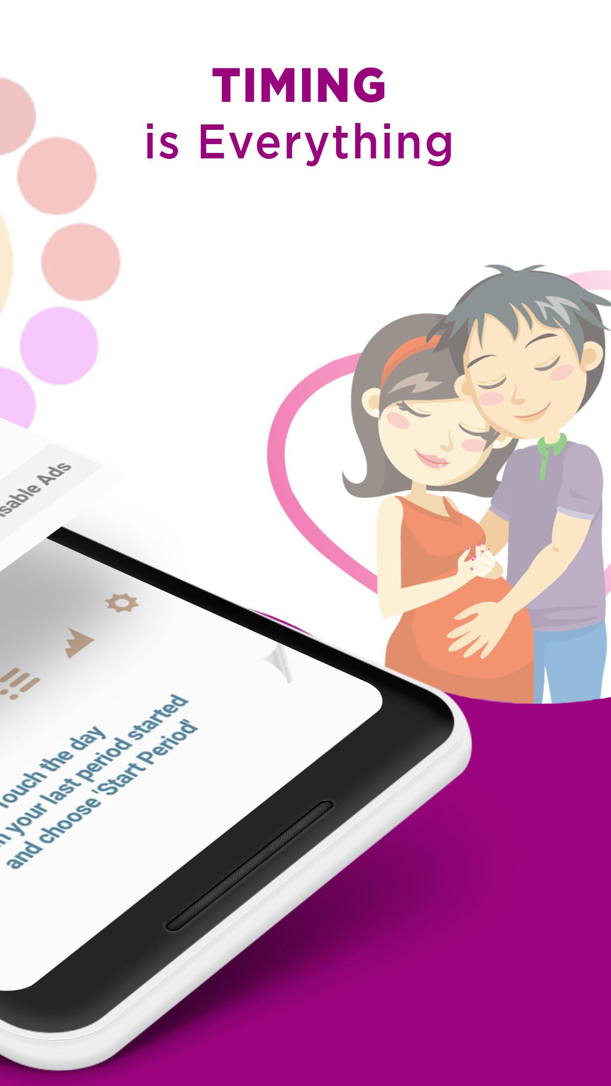 اسکرین شات 3 برنامه MyDays X Women Cycle Calendar