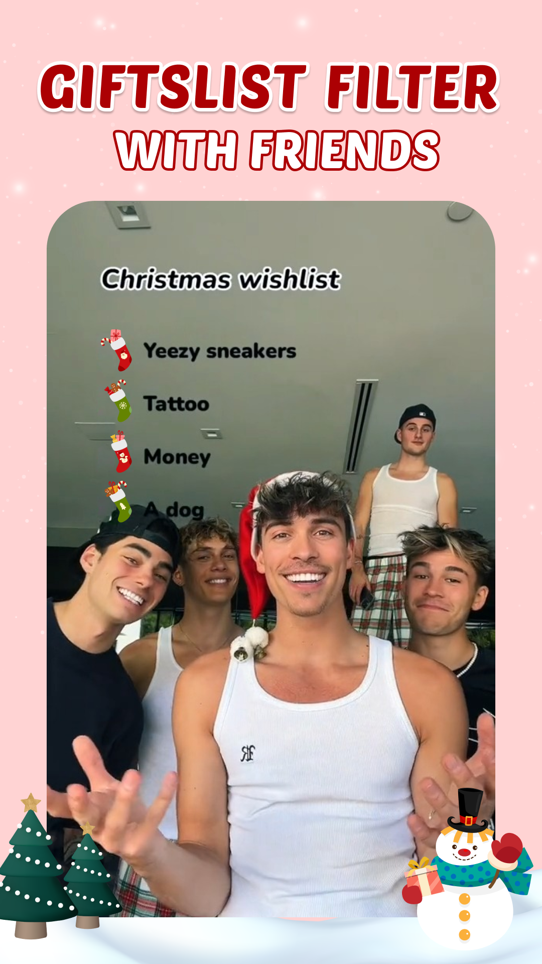 اسکرین شات 5 برنامه XmasAI: Makeup Filter App