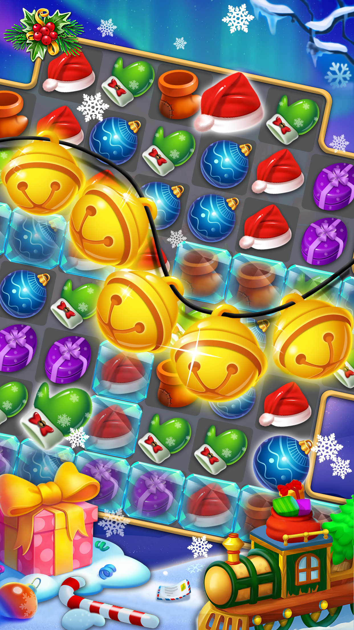 اسکرین شات 2 بازی Christmas Match 3 - Puzzle