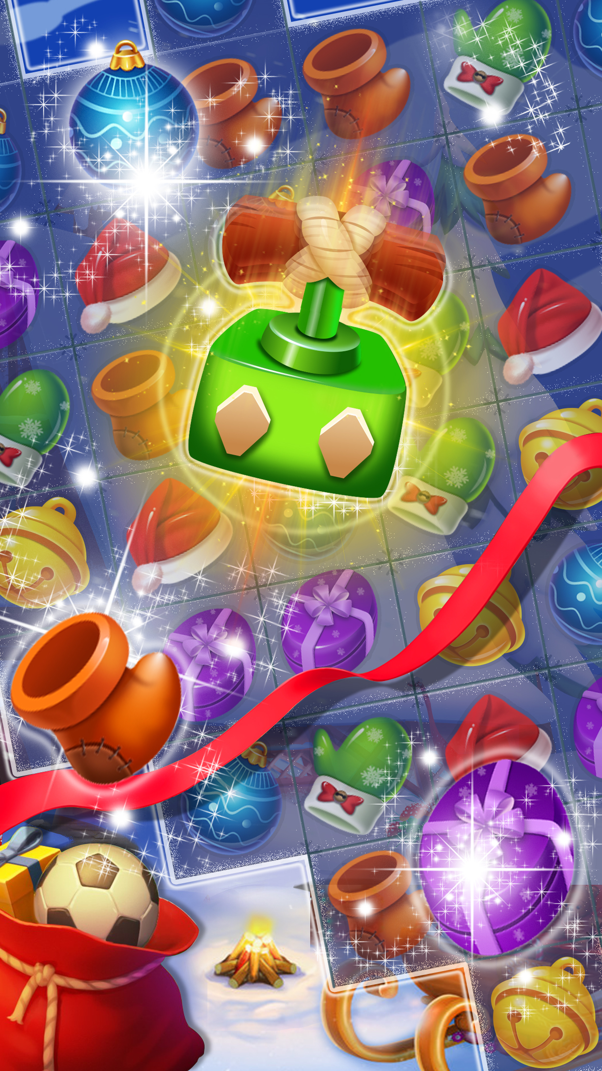 اسکرین شات 3 بازی Christmas Match 3 - Puzzle