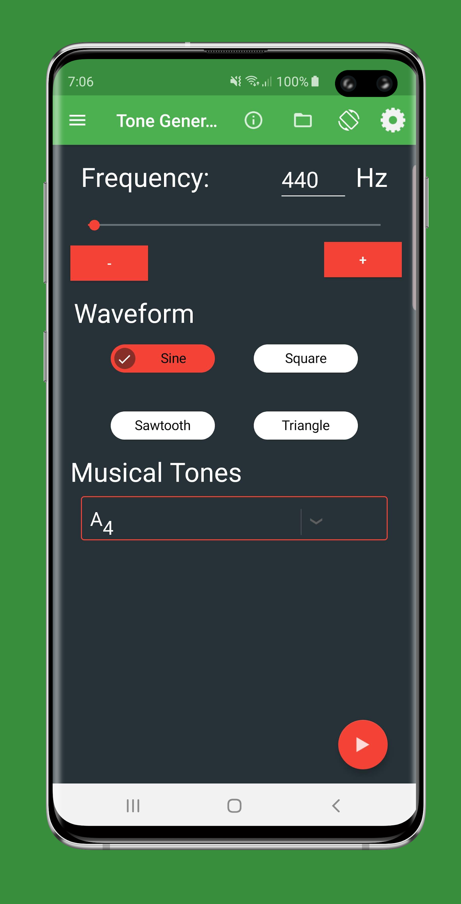 اسکرین شات 4 برنامه Physics Toolbox Sensor Suite