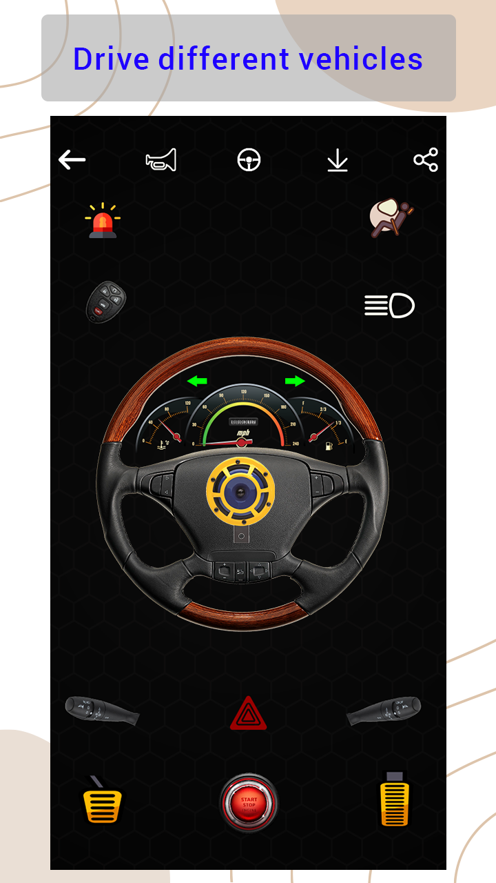 اسکرین شات 6 برنامه Car Horn Sound Simulator