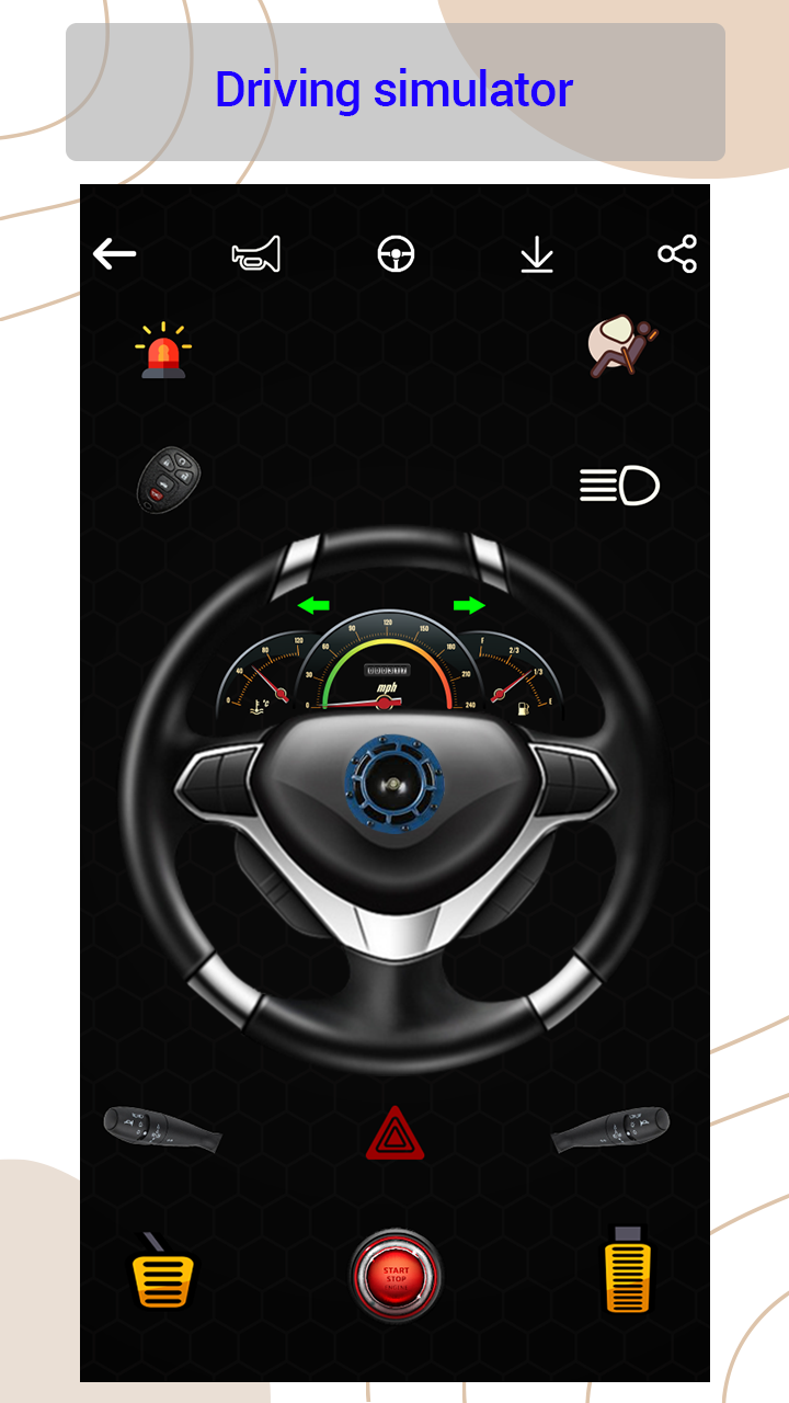 اسکرین شات 7 برنامه Car Horn Sound Simulator