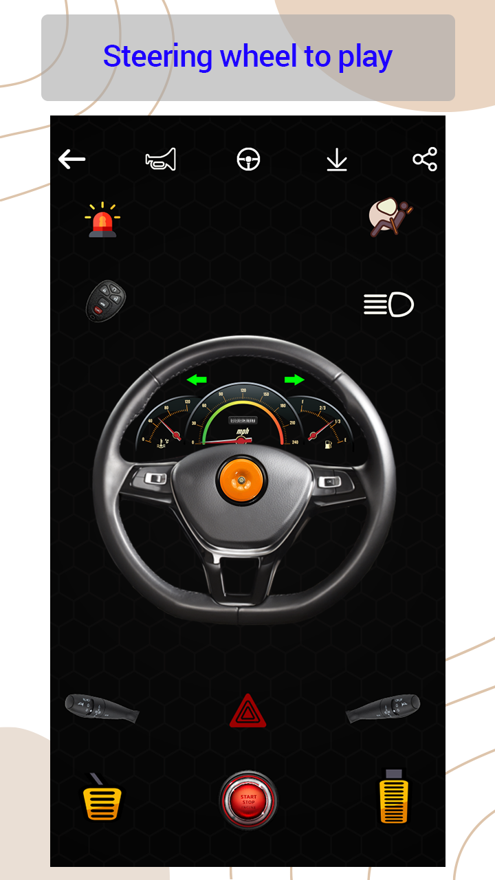 اسکرین شات 8 برنامه Car Horn Sound Simulator