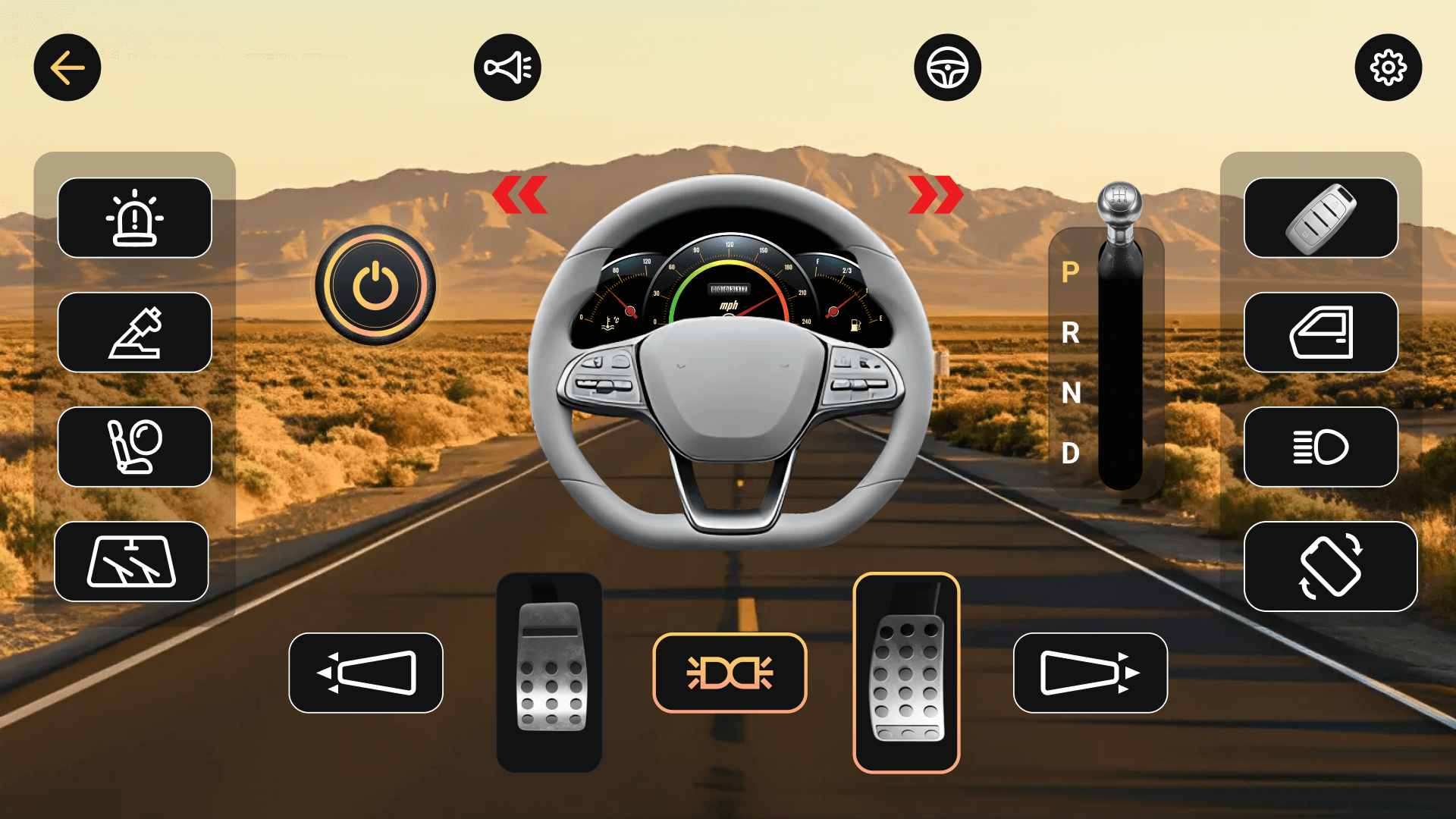اسکرین شات 2 برنامه Car Horn Sound Simulator