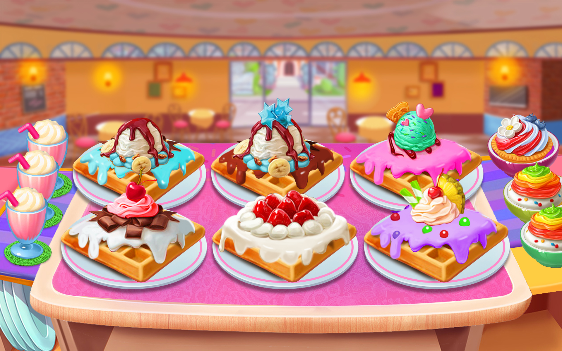 اسکرین شات برنامه Restaurant Fever Cooking Games 3