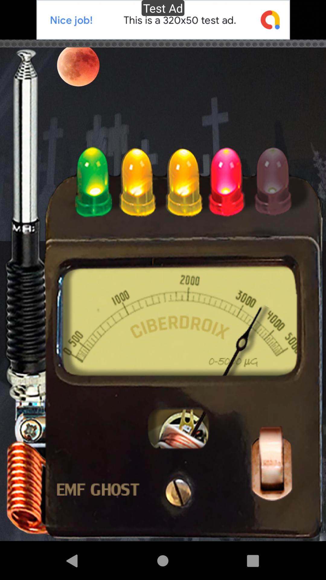 اسکرین شات 2 بازی EMF Ghost Detector Simulator