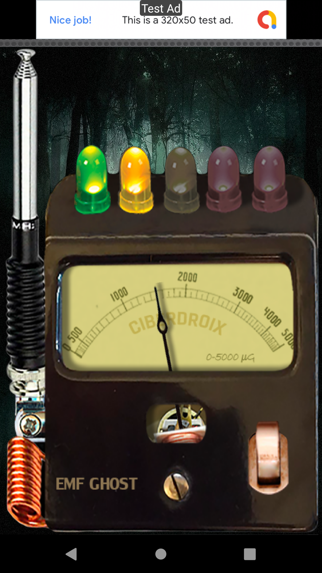 اسکرین شات 1 بازی EMF Ghost Detector Simulator