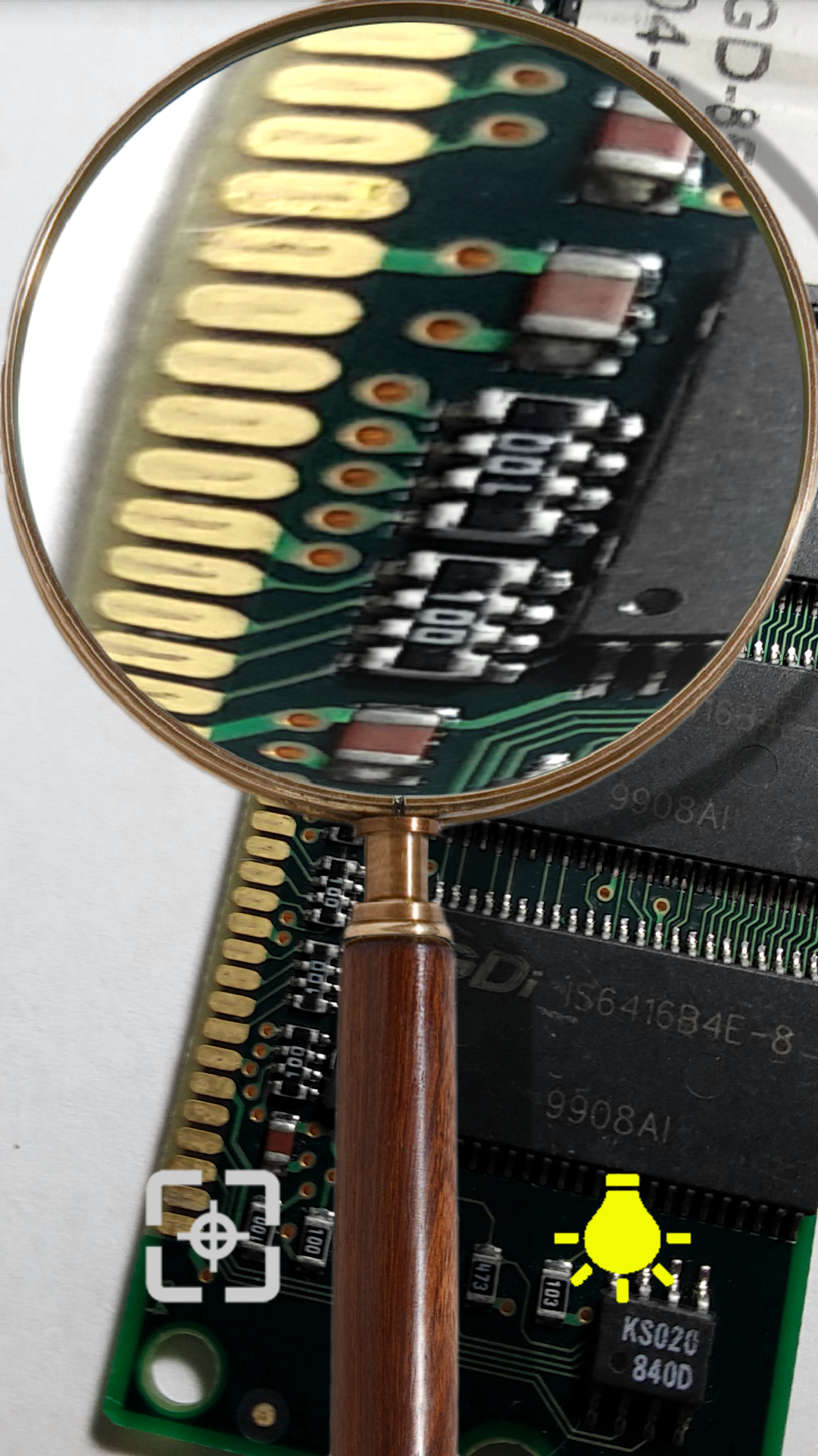 اسکرین شات 4 برنامه Magnifying Glass