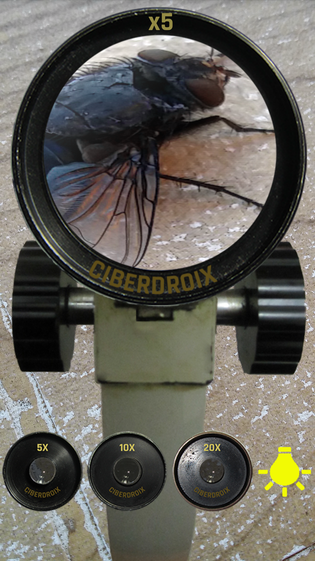 اسکرین شات 1 برنامه Microscope