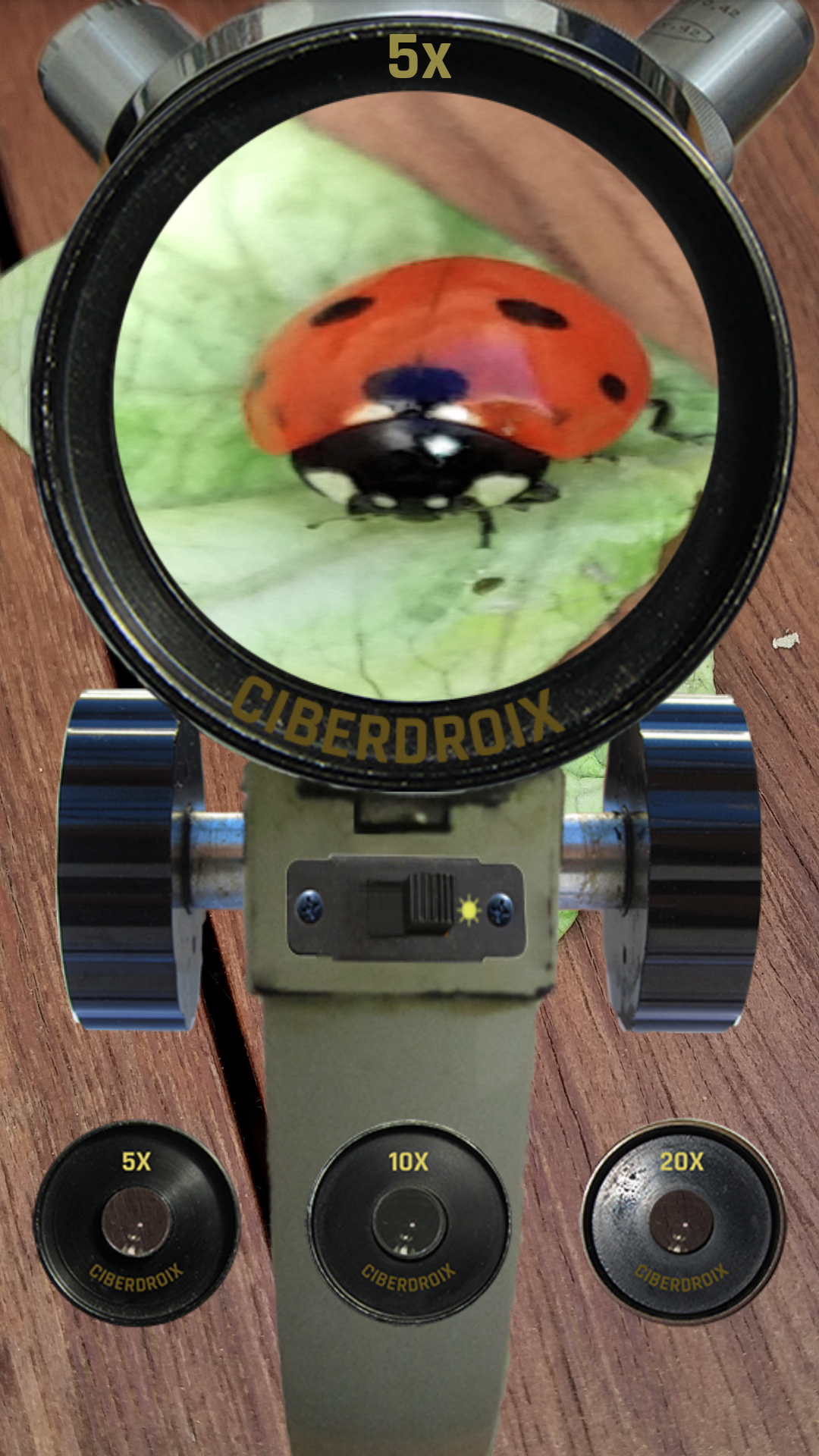 اسکرین شات 2 برنامه Microscope