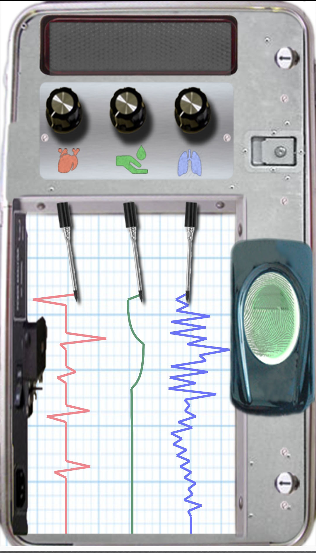 اسکرین شات 4 برنامه Lie Detector Prank