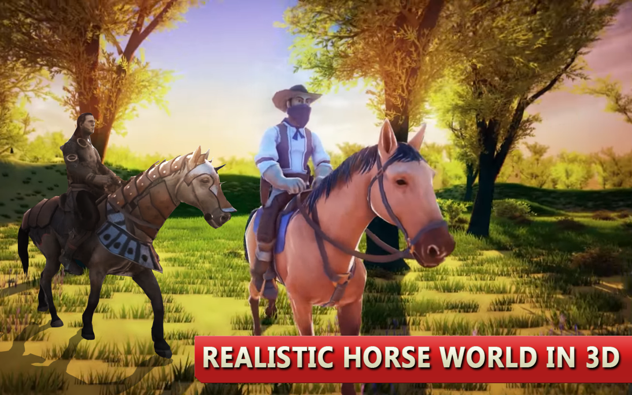 اسکرین شات 3 بازی Horse Riding: 3D Horse game