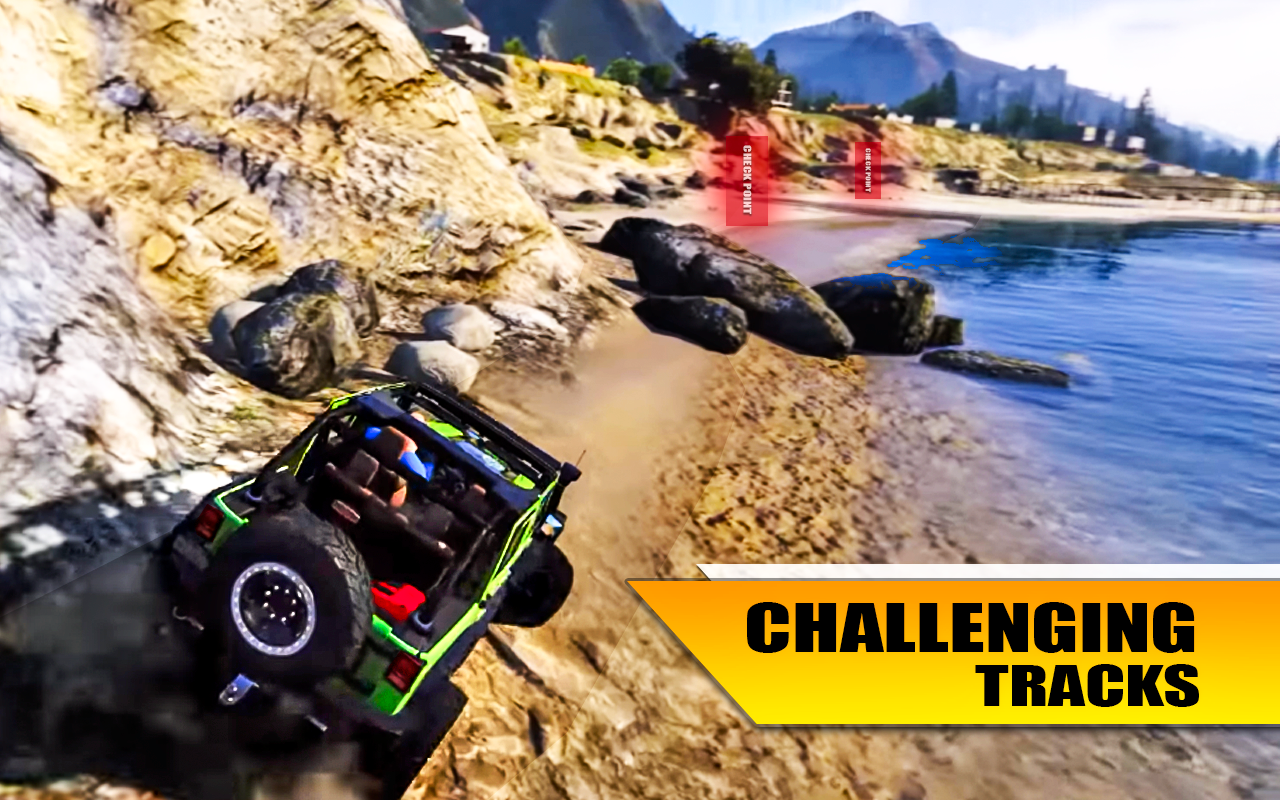 اسکرین شات 3 بازی Off Road Jeep Drive Simulator