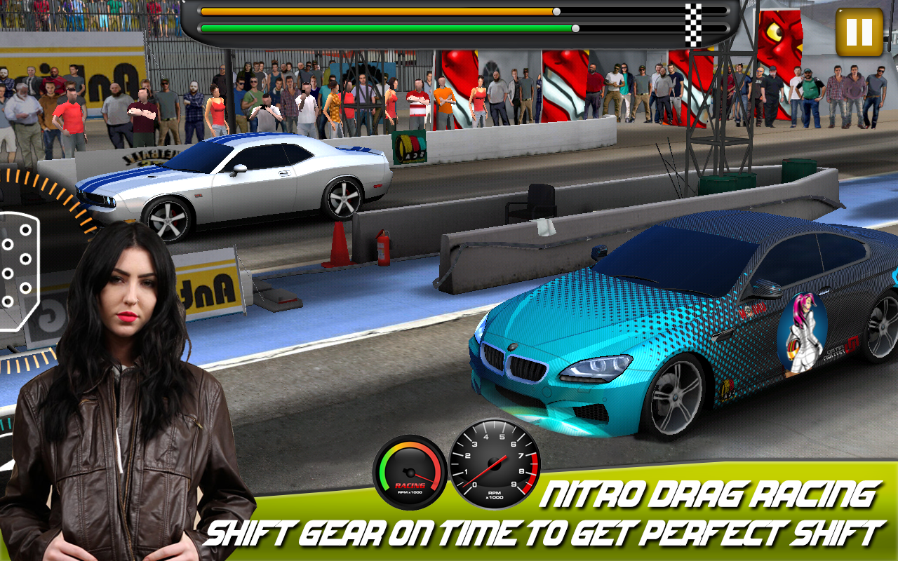اسکرین شات 7 بازی Fast Cars Drag Racing game