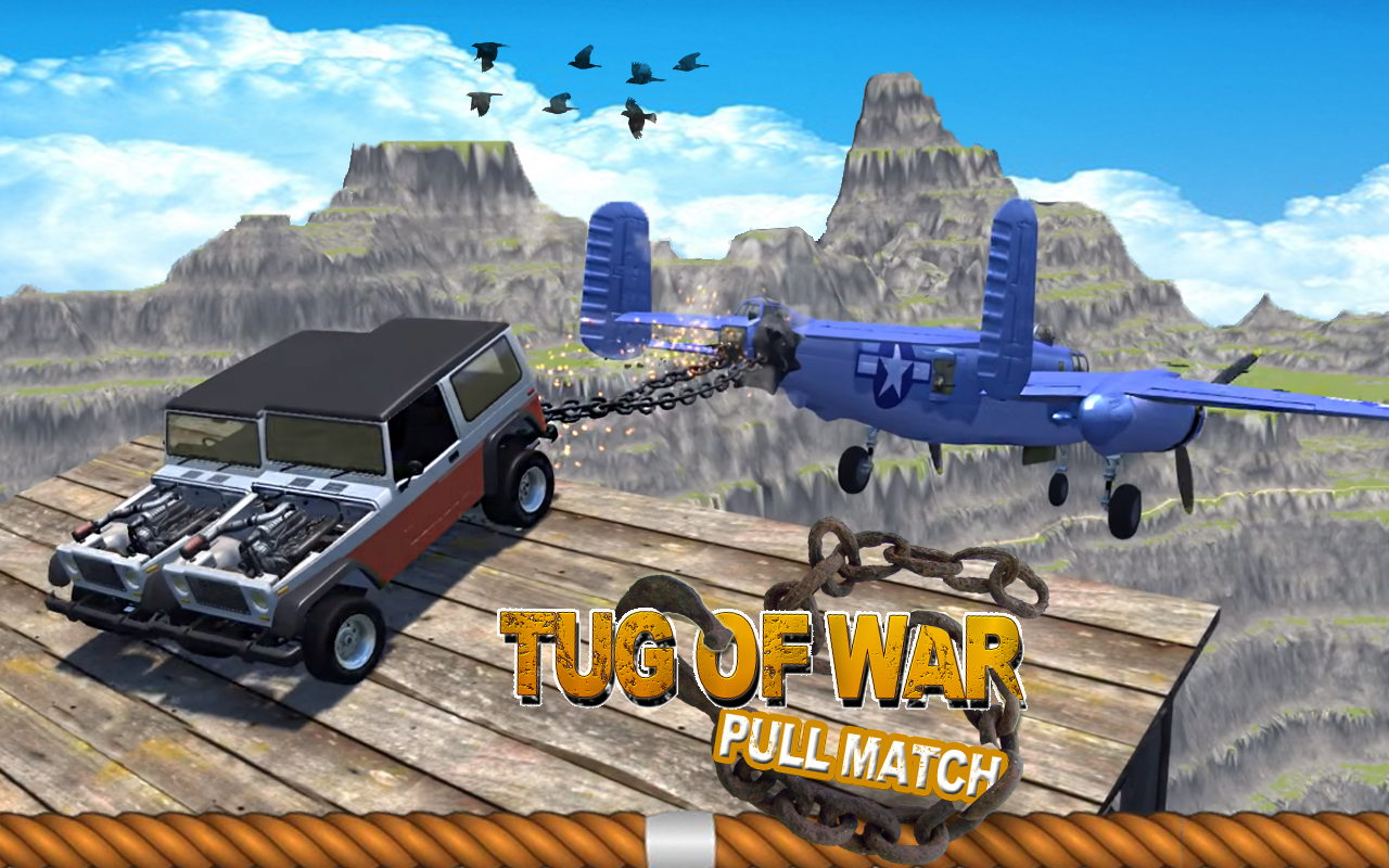 اسکرین شات 3 بازی Tug of War: Car Pull Game