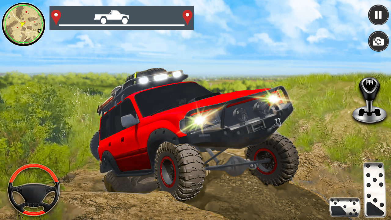 اسکرین شات 1 بازی 4x4 Turbo Jeep Racing Mania