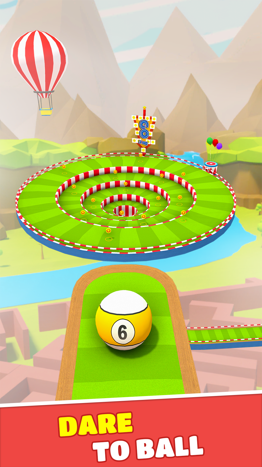 اسکرین شات 3 بازی Circus Balls - 3D Ball Games