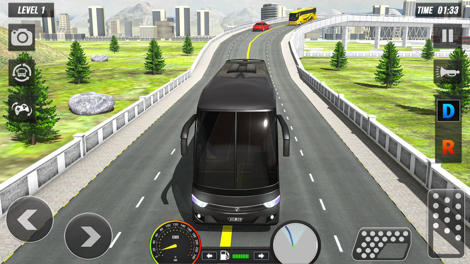 اسکرین شات 1 برنامه Coach Bus Simulator: Bus Games