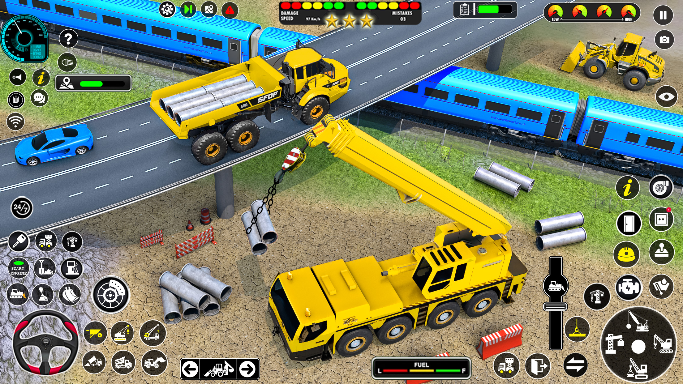 اسکرین شات 8 برنامه City Construction Sim 3d Games