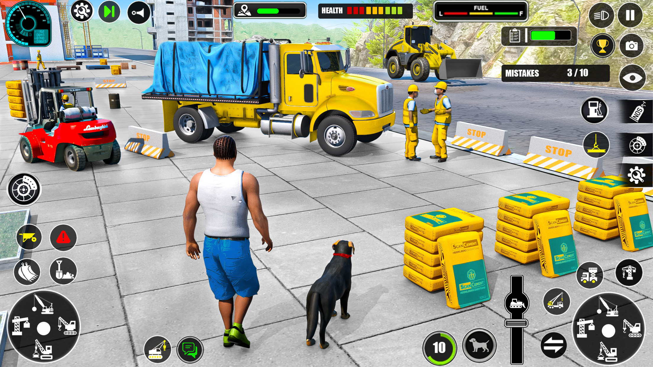 اسکرین شات 4 برنامه City Construction Sim 3d Games
