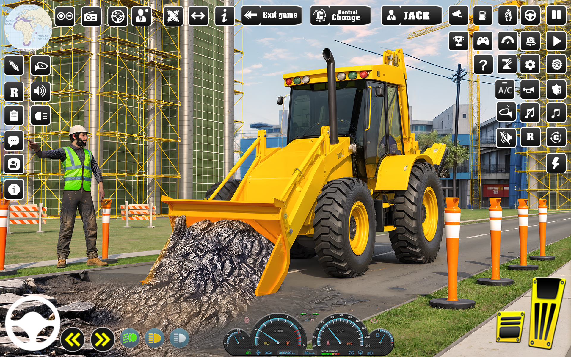 اسکرین شات 2 بازی US Construction Game Simulator