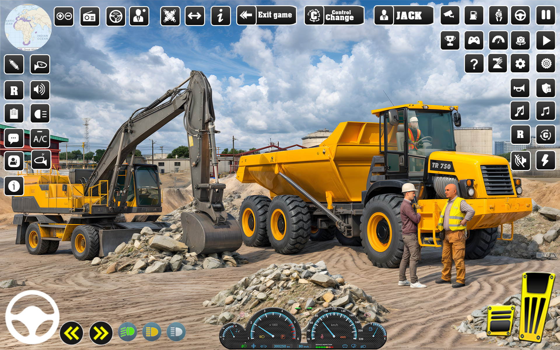 اسکرین شات 3 بازی US Construction Game Simulator