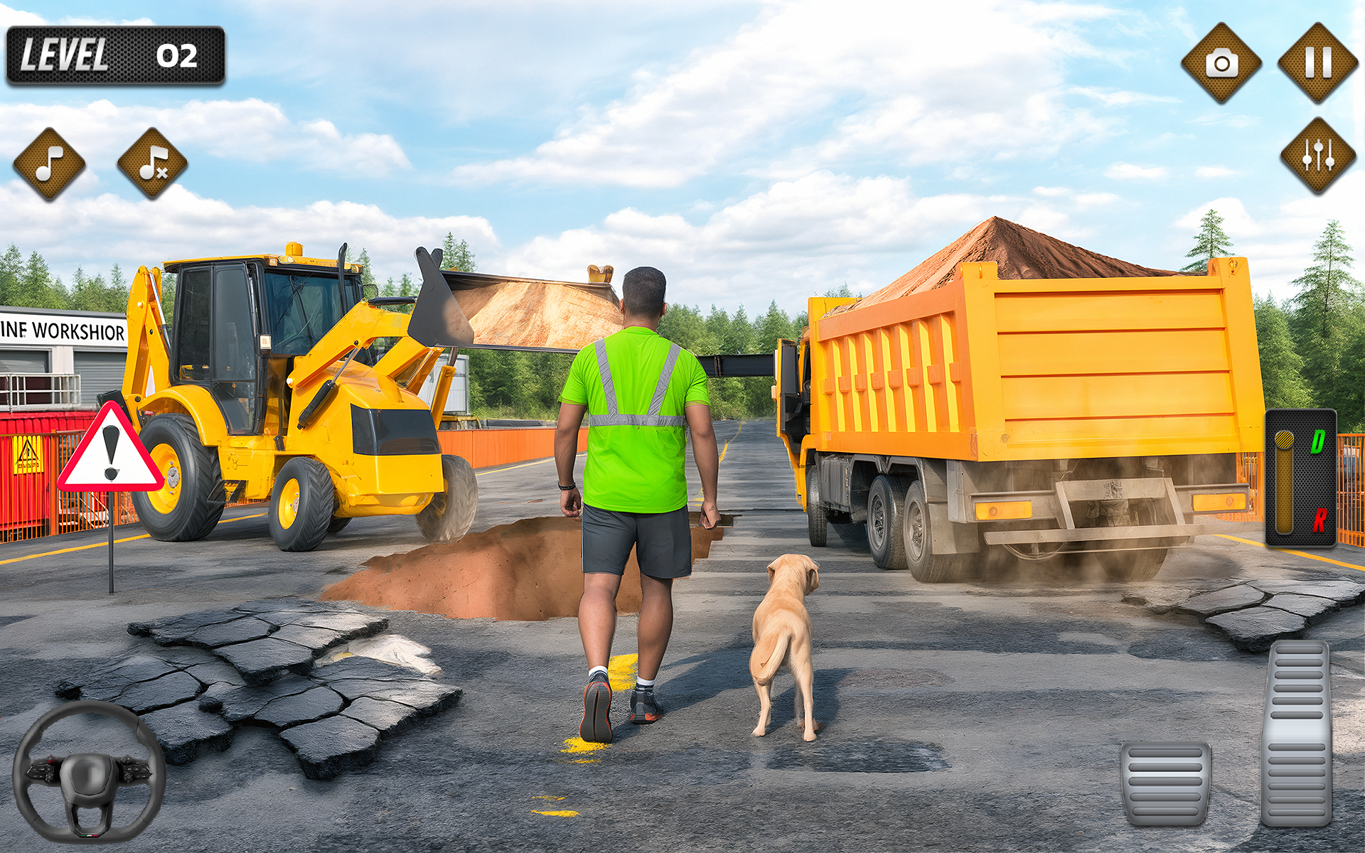 اسکرین شات 3 بازی US Construction Game Simulator