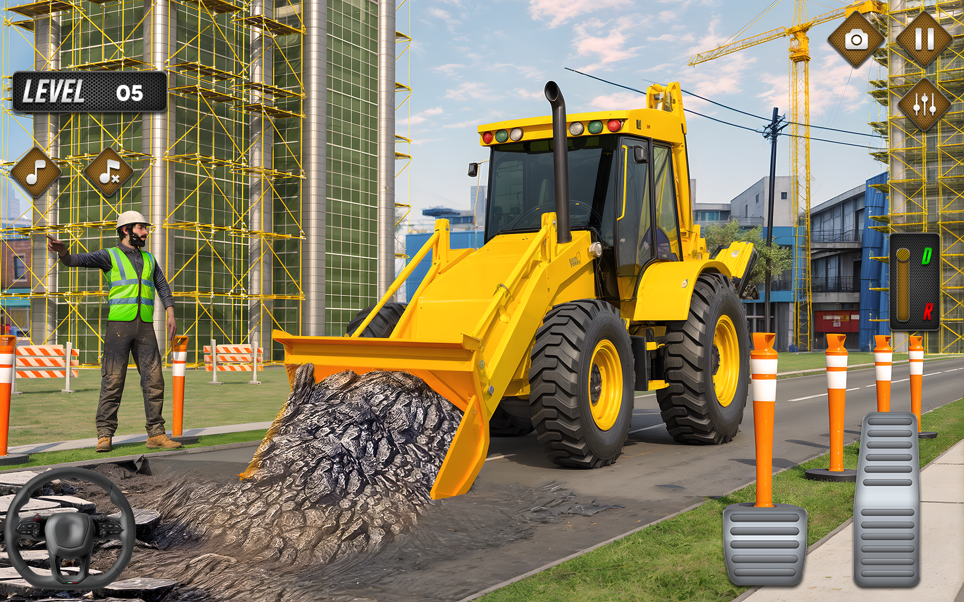 اسکرین شات 2 بازی US Construction Game Simulator