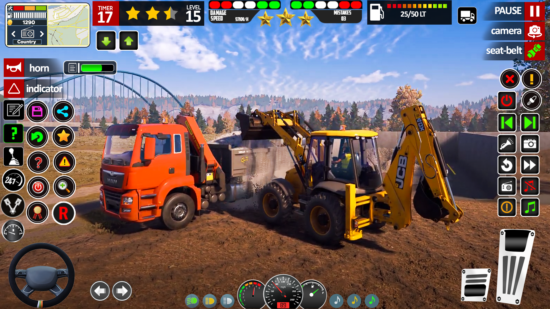 اسکرین شات 2 بازی Advance Construction Jcb Game