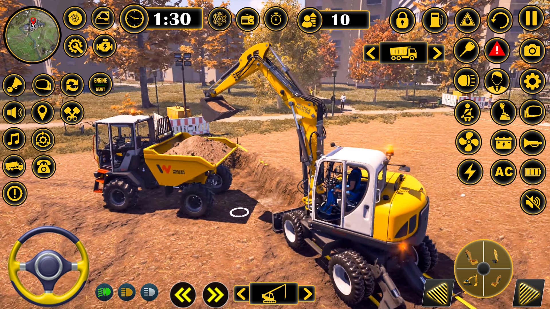 اسکرین شات 1 بازی Advance City Construction Game