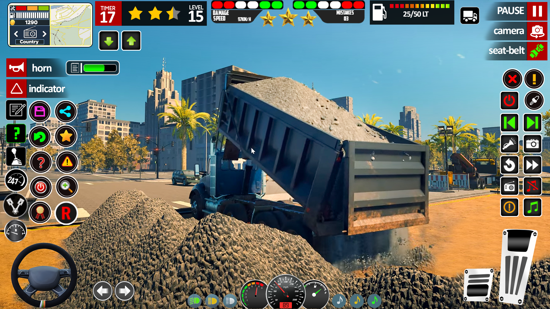 اسکرین شات 3 بازی Advance Construction Jcb Game